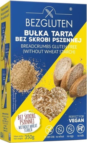 Gluten-free breadcrumbs without wheat starch 350 g Gluten-free