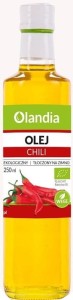 COLD-PRESSED SUNFLOWER OIL WITH CHILI BIO 250 ml - OLANDIA