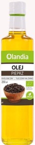 COLD-PRESSED SUNFLOWER OIL WITH PEPPER BIO 250 ml - OLANDIA