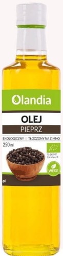 COLD-PRESSED SUNFLOWER OIL WITH PEPPER BIO 250 ml - OLANDIA