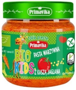 Groentepasta met gierst BIO KIDS 160 g Primavika