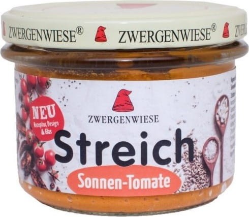 ZONNEBLOEMPASTA MET GEDROOGDE TOMAAT GLUTENVRIJ BIO 180 g - ZWERGENWIESE