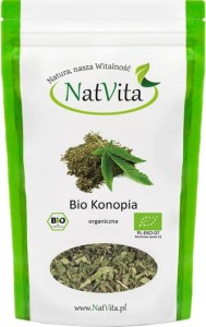 Hennepthee, gesneden bladeren BIO 100g NatVita