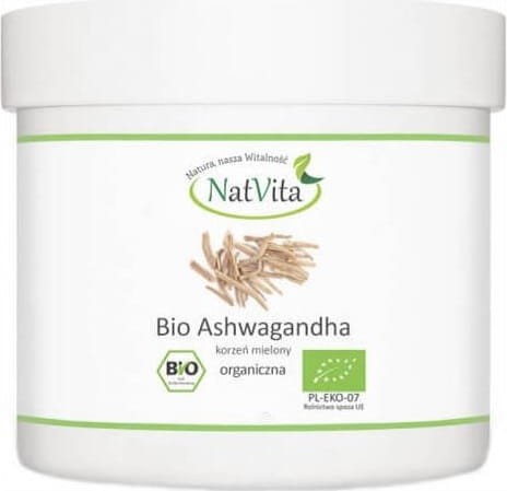 Ashwagandha BIO wortel, gemalen 250 g NatVita