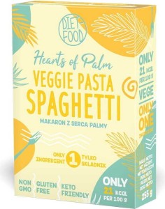 Palmhart pasta spaghetti glutenvrij BIO 255 g Dieetvoeding