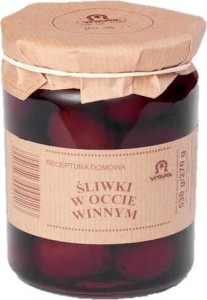 Pruimen in wijnazijn 500 ml Vitapol