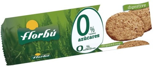 Koekjes zonder toegevoegde suiker Digestivel 200 g Florbu