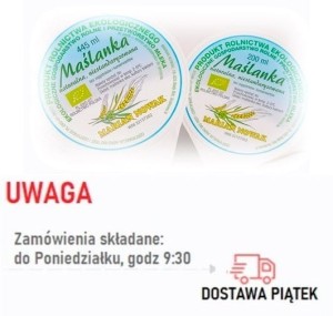 Maślanka naturalna BIO 445 ml