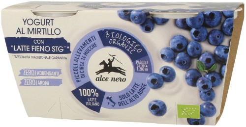 YOGHURT BERRY BIO 2 x 125 g - ALCE NERO