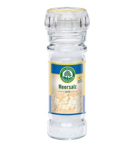 GROF GEMALEN ZEEZOUT IN EEN MOLEN 100 g - LEBENSBAUM