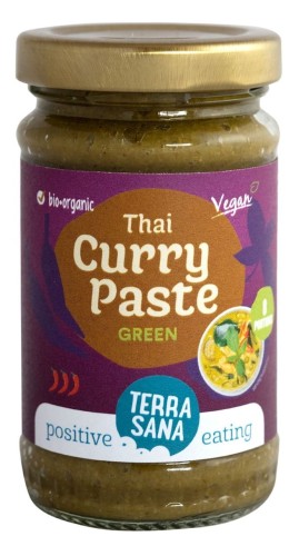 GREEN CURRY BIO pasta 120 g - TERRASANA