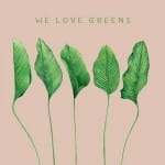 BAMBOE SERVET WE LOVE GREENS 20 st - CHIC-MIC
