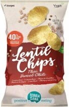 LINZENCHIPS MET THAI SLECHTE CHILI GLUTENVRIJ BIO 75 g - TERRASANA