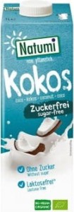 KOKOSNOOT DRANK BEVAT GEEN BIO SUIKERS 1 L - NATUMI