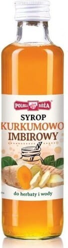 Syrop kurkumowo-imbirowy 250ml POLSKA RÓŻA