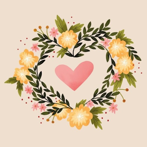 BAMBOE SERVET BLOEMEN HART 20 st - CHIC-MIC