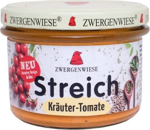 ZONNEBLOEMPASTA MET KRUIDEN EN TOMATEN GLUTENVRIJ BIO 180 g - ZWERGENWIESE