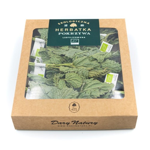 THEE, GELYOFILISEERDE NETEL BIO (10 x 1,5 g) 15 g - GESCHENKEN VAN DE NATUUR