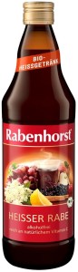 WARM SPICE WINTER DRINK APPEL - ZWART ZONDER - BIO HONING 750 ml - RABENHORST