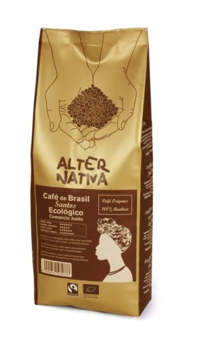 ARABICABONEN 100% BRAZILI SANTOS FAIR TRADE BIO 500 g - ALTERNATIVA