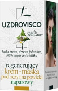 Creme - Augen- und Augenlidmaske regenerierende Infusion 25 ml - UZDROVISCO