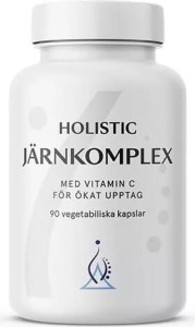Iron JärnKomplex 25mg 90 capsules Holistic