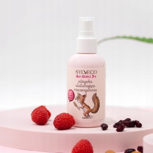 Ontwarrende conditioner voor kinderen 3+ Eiwitten Amandelen Cranberry Framboos 150ml - SYLVECO