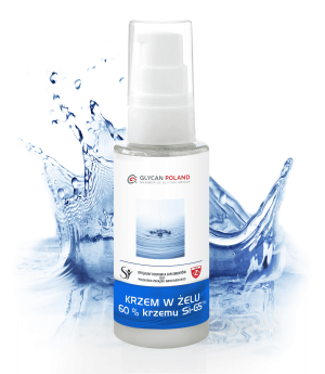 Organisch silicium in een gel van Si-G5 60% silicium 50ml - Glycan Poland