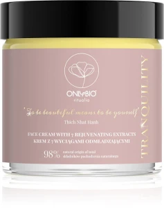 Gesichtscreme mit 7 - verjüngenden Extrakten 50 ml - NUR BIO