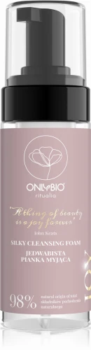 Seidiger Gesichtsreinigungsschaum 150 ml - NUR BIO