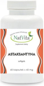 Hawaiianisches Astaxanthin 42 mg 60 Kapseln 27 g NATVITA