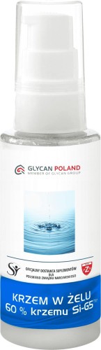 Organisch silicium in een gel van Si-G5 60% silicium 50ml - Glycan Poland