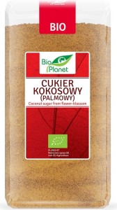 CUKIER KOKOSOWY (PALMOWY) BIO 500 g - BIO PLANET