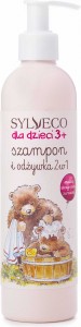 2 in 1 shampoo en conditioner voor kinderen vanaf 3 jaar framboos heermoes cranberry 300ml - SYLVECO