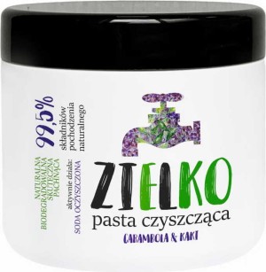 Pasta oczyszczająca z sodą oczyszczoną Carambola & Kaki 500 g - Zielko SYLVECO