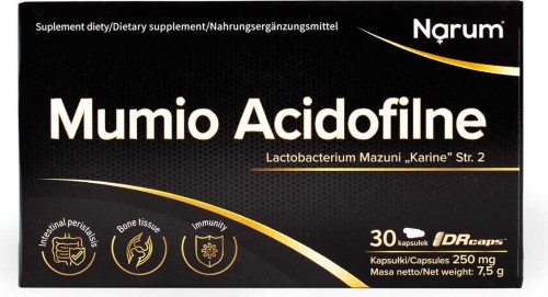 Mumio Acidophilic 30 capsules - Narum