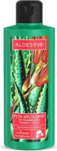 Micellaire vloeistof voor het verwijderen van gezichts- en oogstickers 200 ml Aloesove