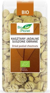 KASZTANY JADALNE SUSZONE OBRANE BIO 400 g - BIO PLANET