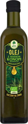 Hanföl kaltgepresst BIO 250 ml - GESCHENKE DER NATUR