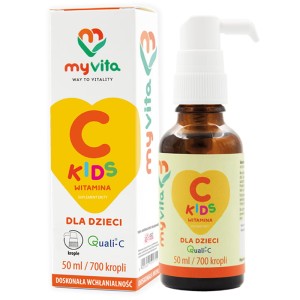 Witamina C Kids Quali-C krople 50 ml, MyVita
