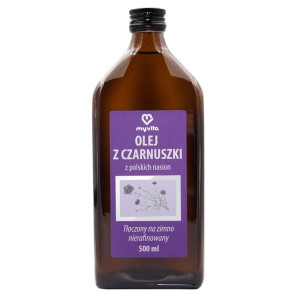 Zwarte komijnolie van Poolse gewassen ongeraffineerd 500ml MyVita