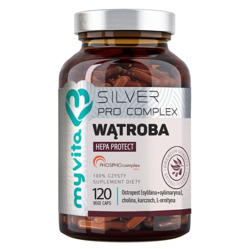 LIVER Pro Complex 120 capsules MyVita zilver