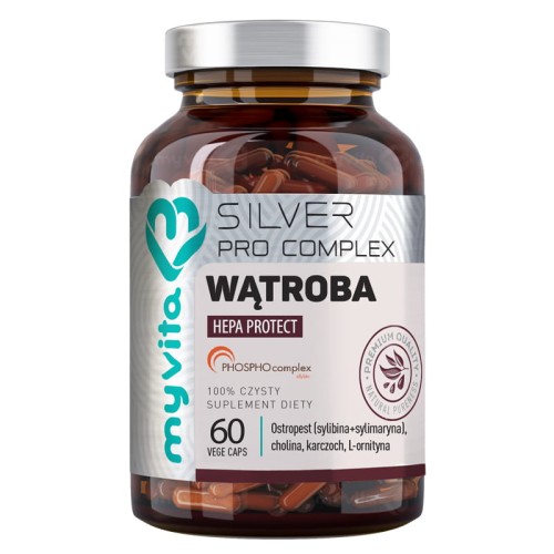 WĄTROBA Pro Complex 60 kapsułek MyVita silver