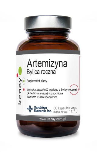 Artemisinin Jaarlijkse bijvoet (60 vege capsules) - Kenay