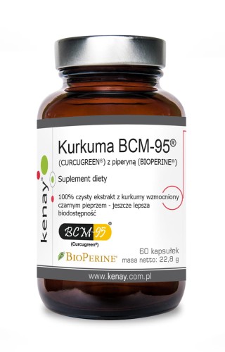 Kurkuma BCM-95 (CURCUGREEN) met piperine (BIOPERINE) (60 capsules) - kenay