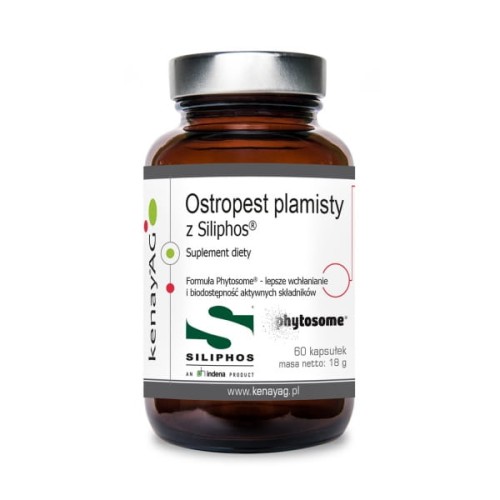 Ostropest plamisty z Siliphos 60 kapsułek KenayAG