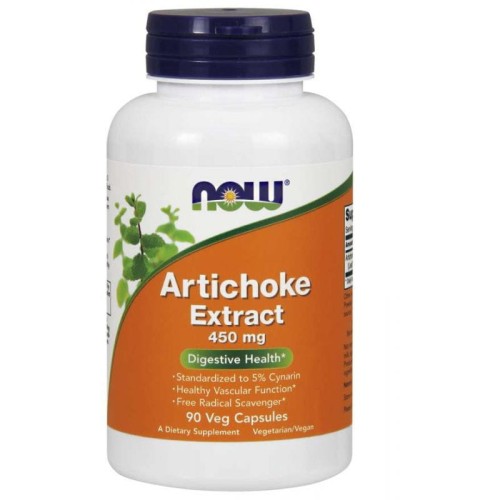 Artichoke Extract  Karczoch ekstrakt 450 mg 90 kapsułek NOW FOODS