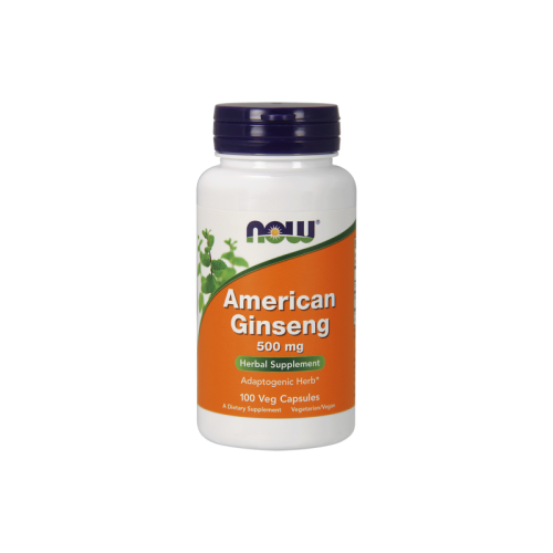 American Ginseng  Żeń szeń Amerykański 100 kapsułek Now Foods
