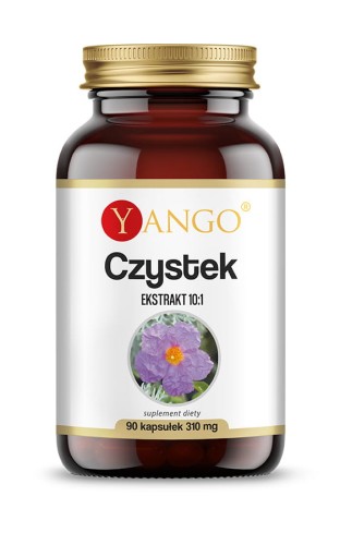 Czystek ekstrakt 10:1 90 kapsułek Yango