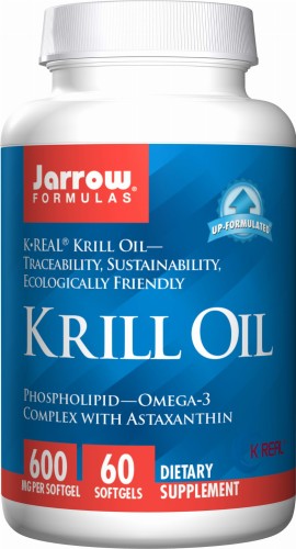 Olej z kryla Krill Oil 600 mg 60 kapsułek Jarrow Formulas